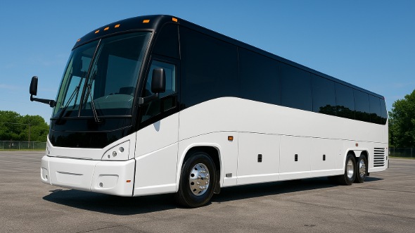Exterior of Norfolk Party Bus Company's 40 Passenger Party Bus in Norfolk