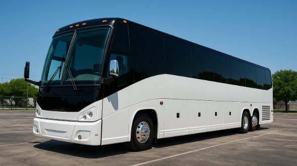 Exterior of Kearney Party Bus Company's 50 Passenger Party Bus in Kearney