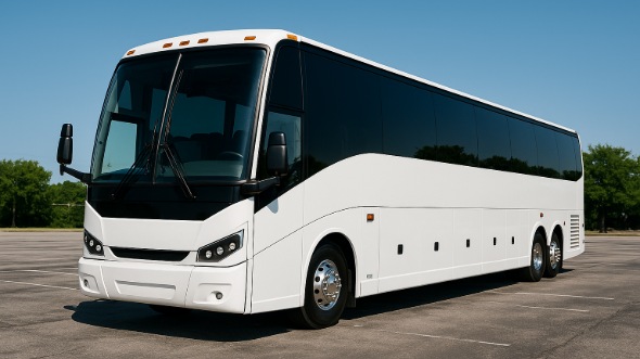 Exterior of Papillion Party Bus Company's 50 Passenger Party Bus in Papillion